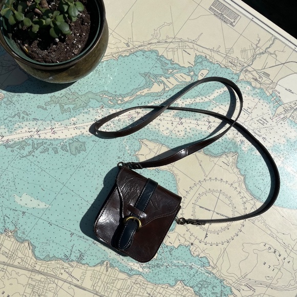 Vintage Mini Leather Bag Made in Italy - Picture 2 of 5